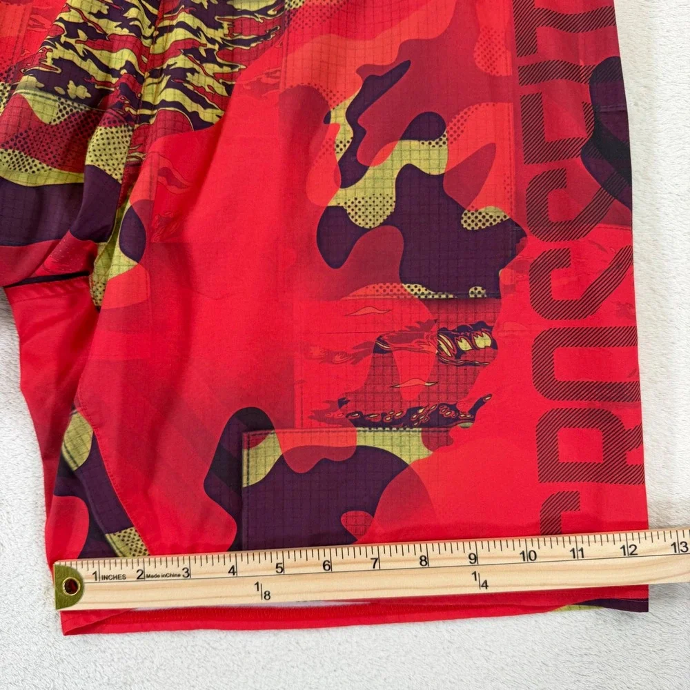 Reebok Super Nasty Speed CrossFit Training Gym Shorts Mens M Red Camo AJ1505